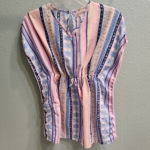 Japna Beach Cover-Up Pink Girls Size 8